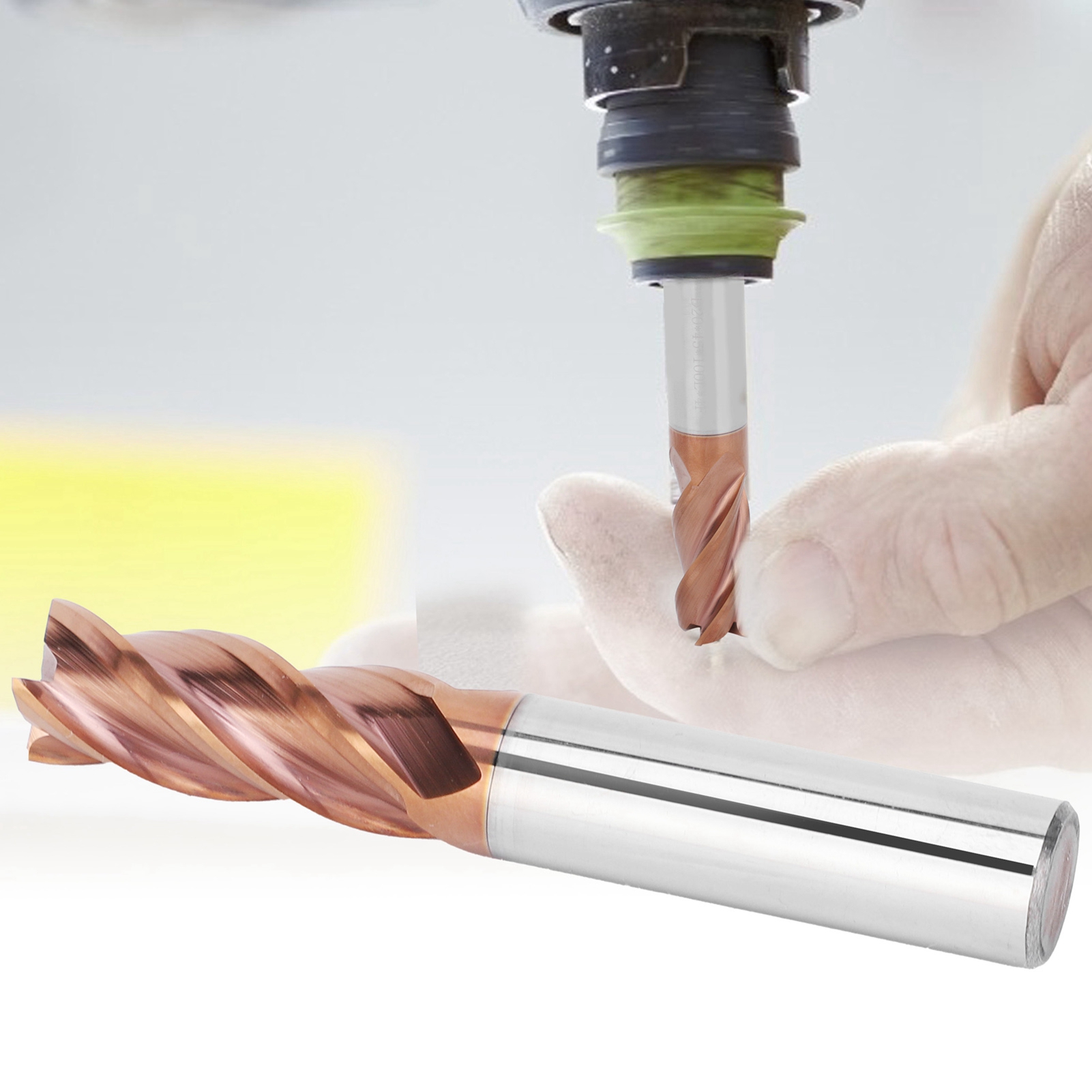 4 Flet End Mill Frez CNC Frez Stal wolframowa Zastosowanie inne