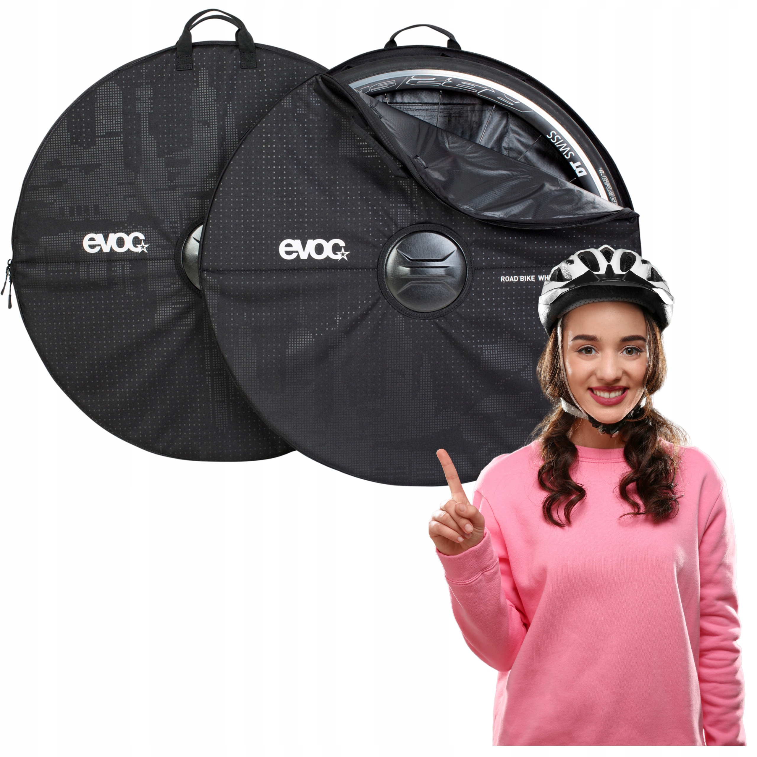 Kryt na kola jízdního kola Evoc Road Bike Wheel Case