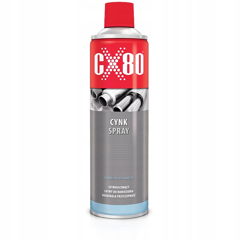 

CX80 Cynk Spray Ochrona Przed Korozją Rdzą 500ml