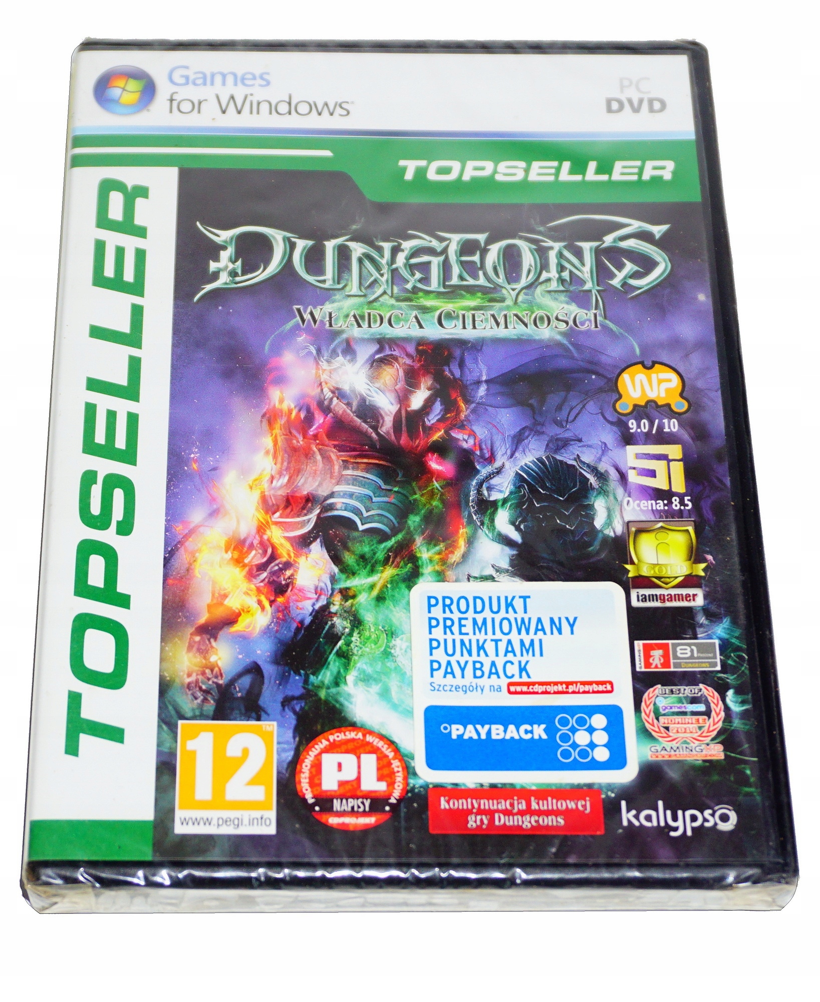 Dungeons Władca Ciemności Nowa Folia Box Pl Pc