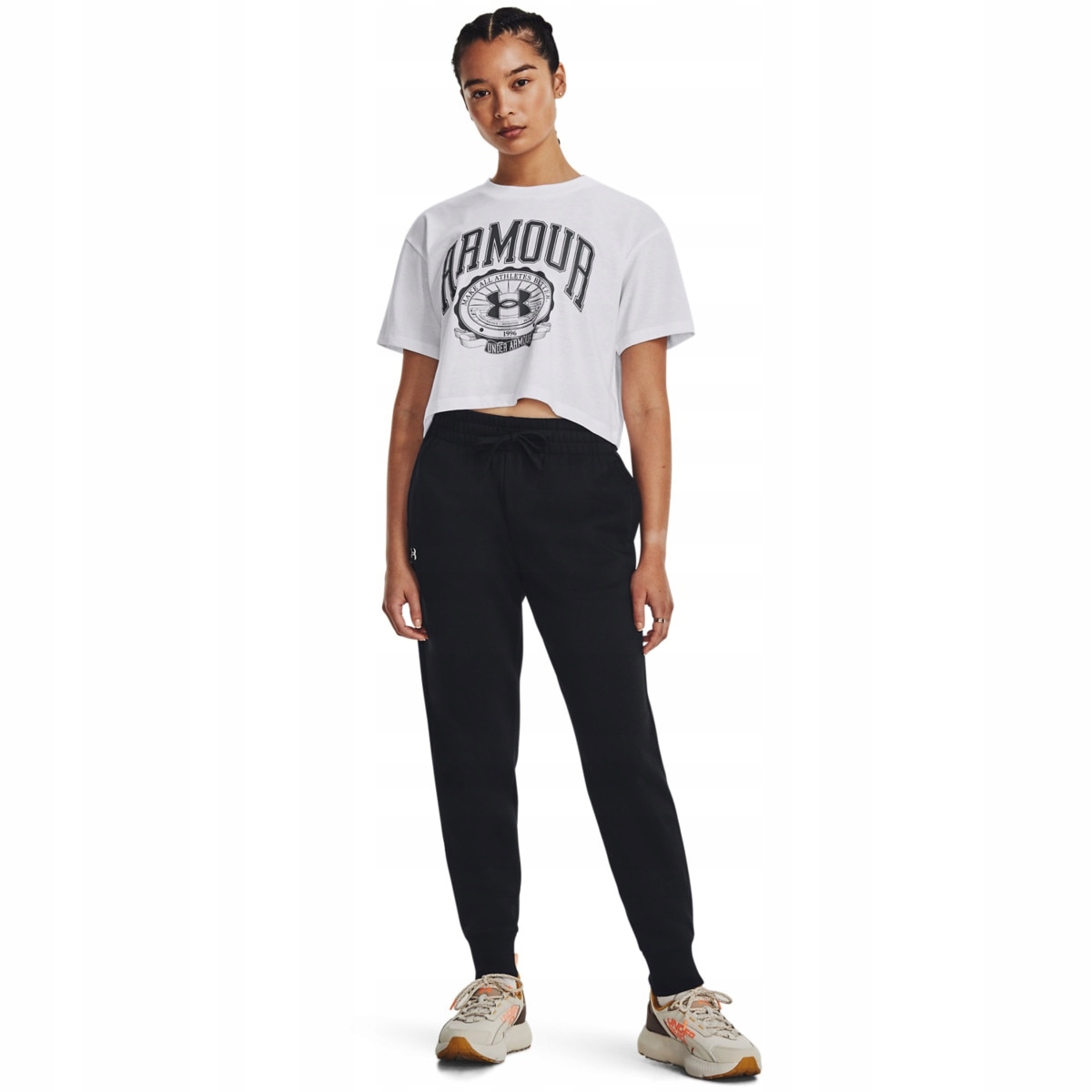 Damskie spodnie dresowe Under Armour Ua Rival Flee