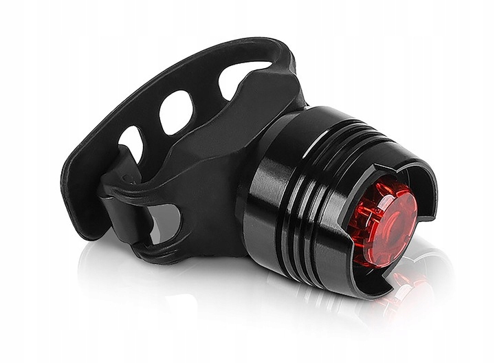 LAMPKA ROWEROWA LED PRZÓD 2200 LUMENÓW MOCNA + TYŁ światła rowerowe Kod producenta Lampa LED przednia USB + tylna LED 2200