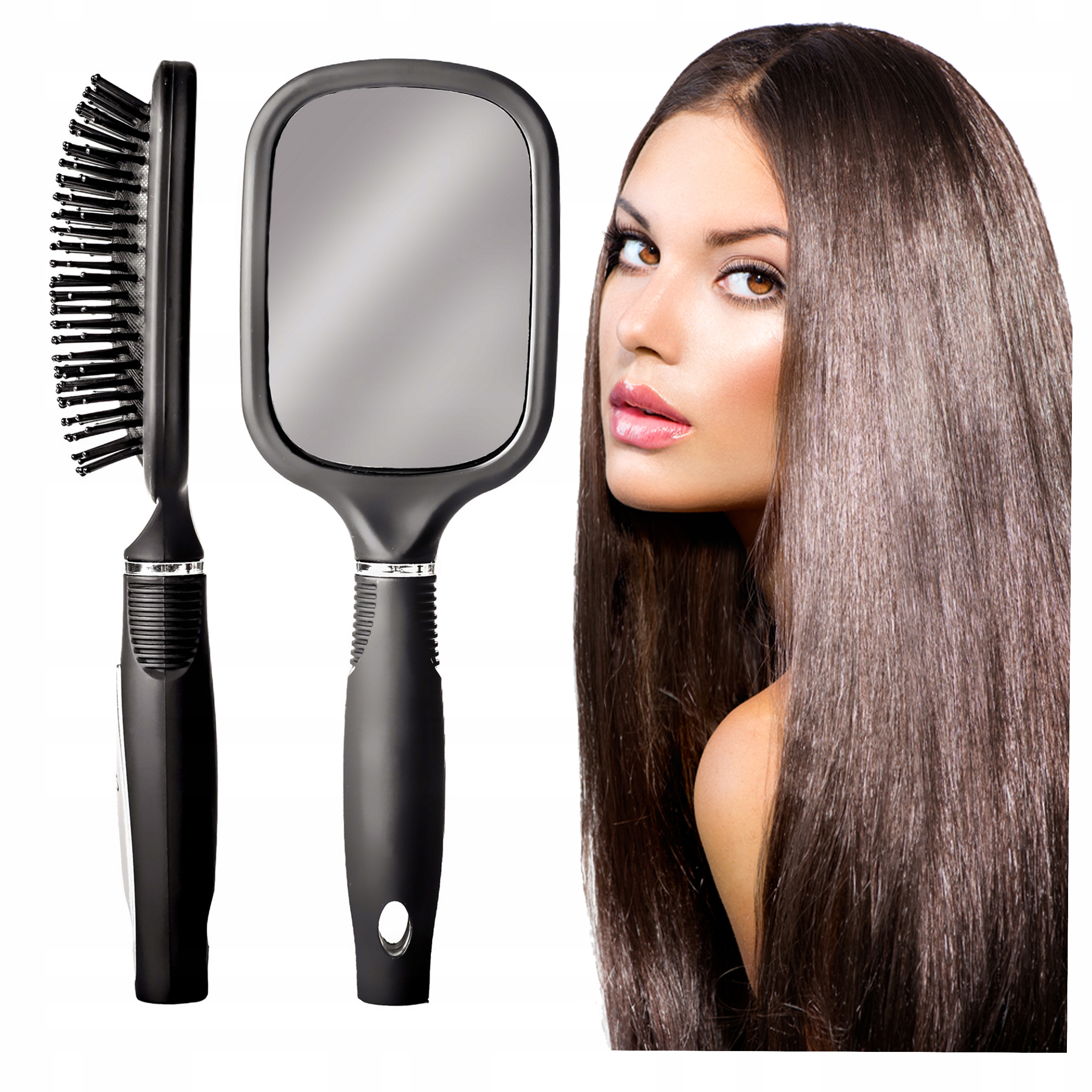 

Szczotka Włosów Fryzura Lusterko Masaż głowy