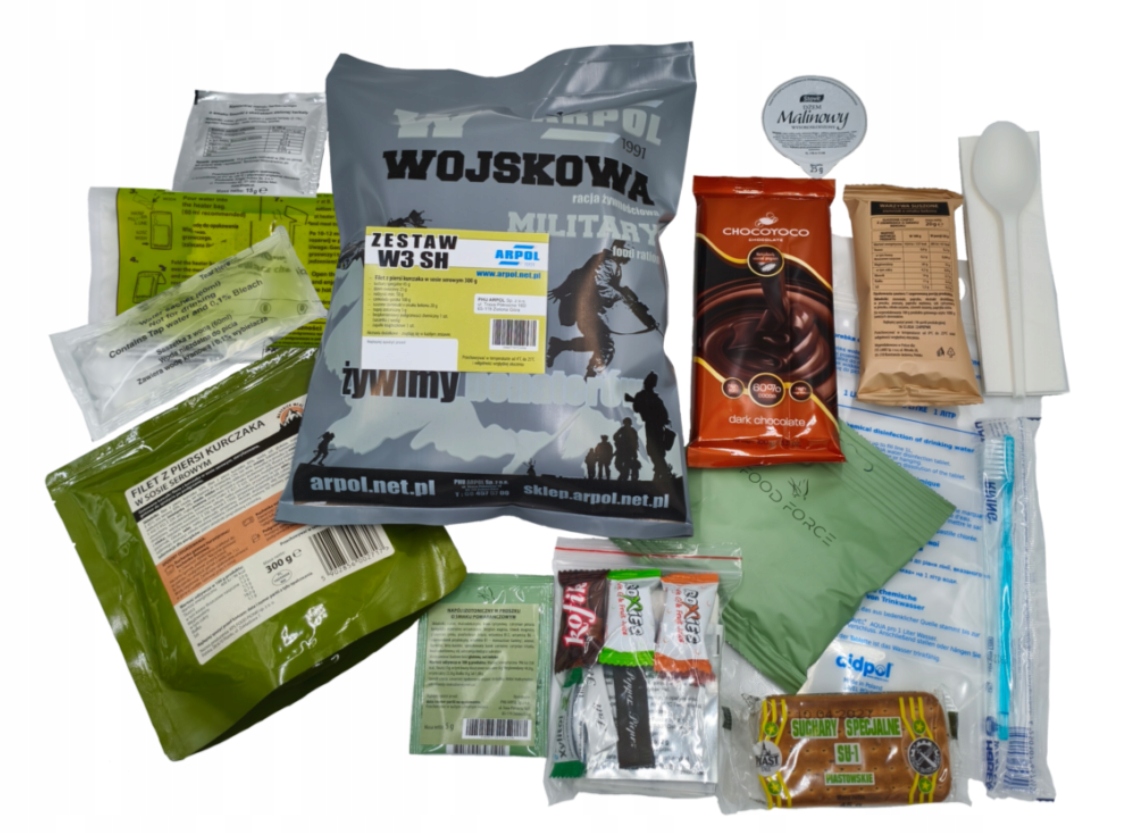 Levně Potravinová dávka W3SH – těstoviny se sýrem