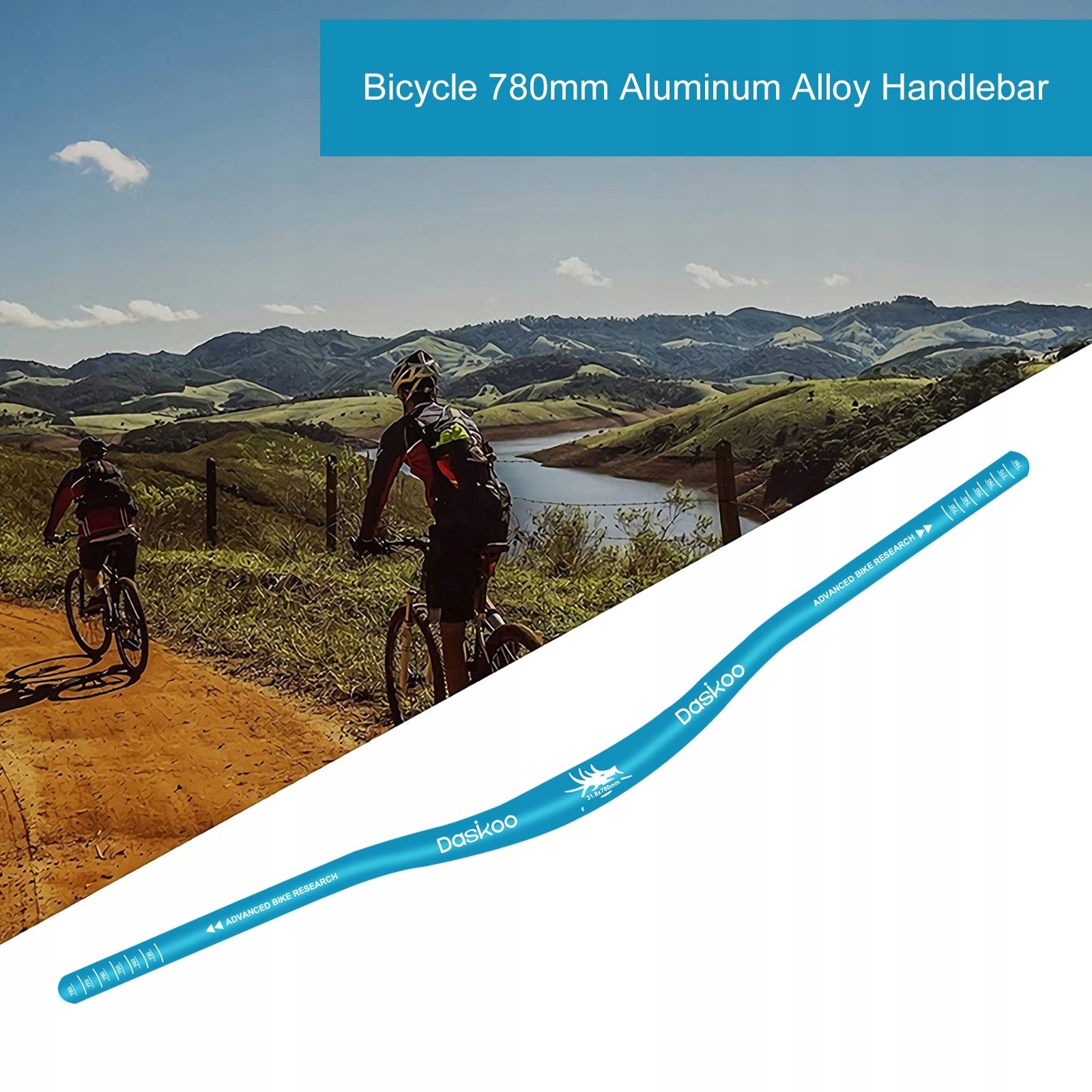 KIEROWNICA ROWEROWA MTB 31.8mmx780mm aluminium Typ inna