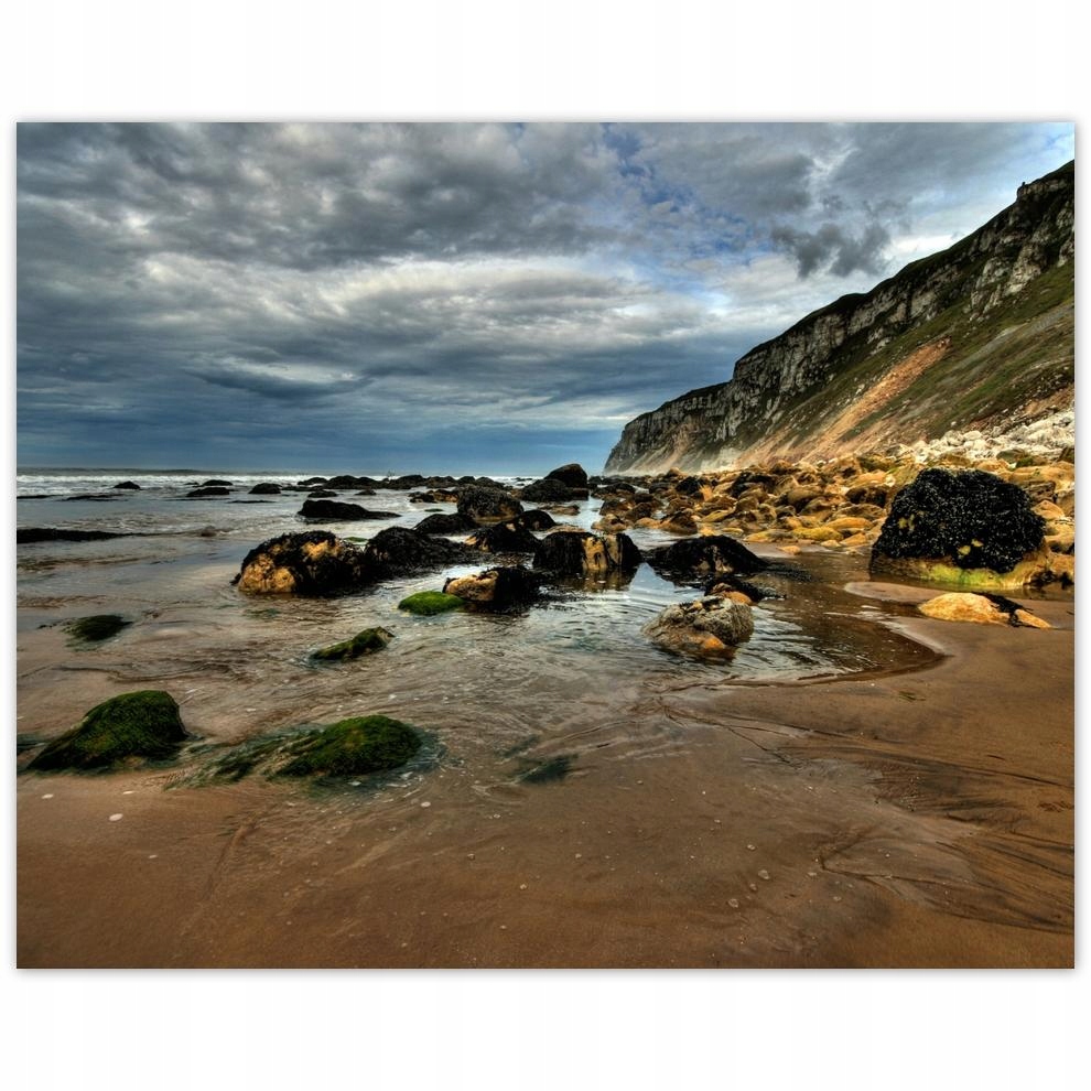 

Plakat 50x40 Głazy na plaży