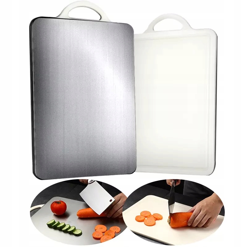 

Deska Do Krojenia Dwustronna 39X28 Stal DK-08
