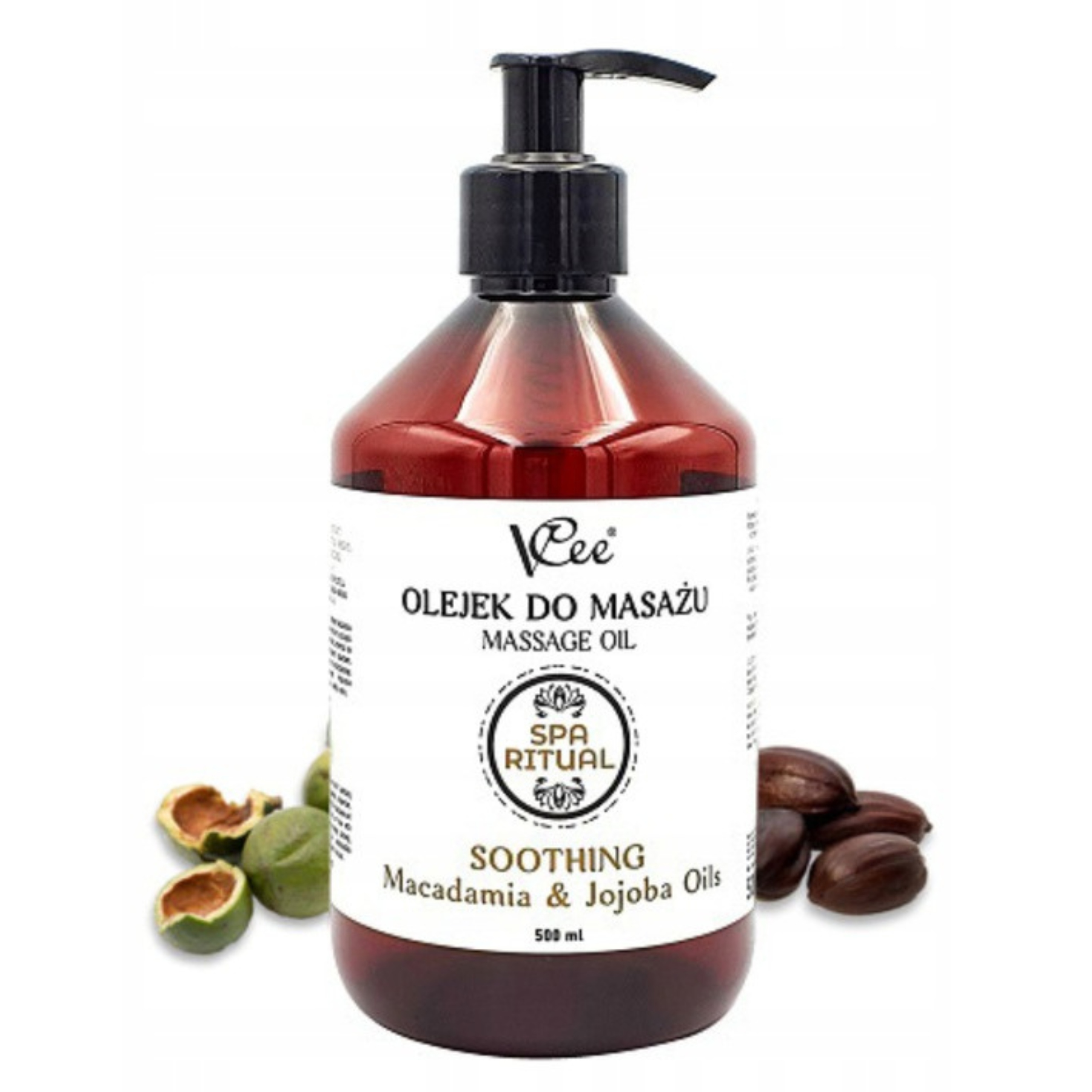 

Olejek Do Masażu makadamia i olej jojoba 500 ml
