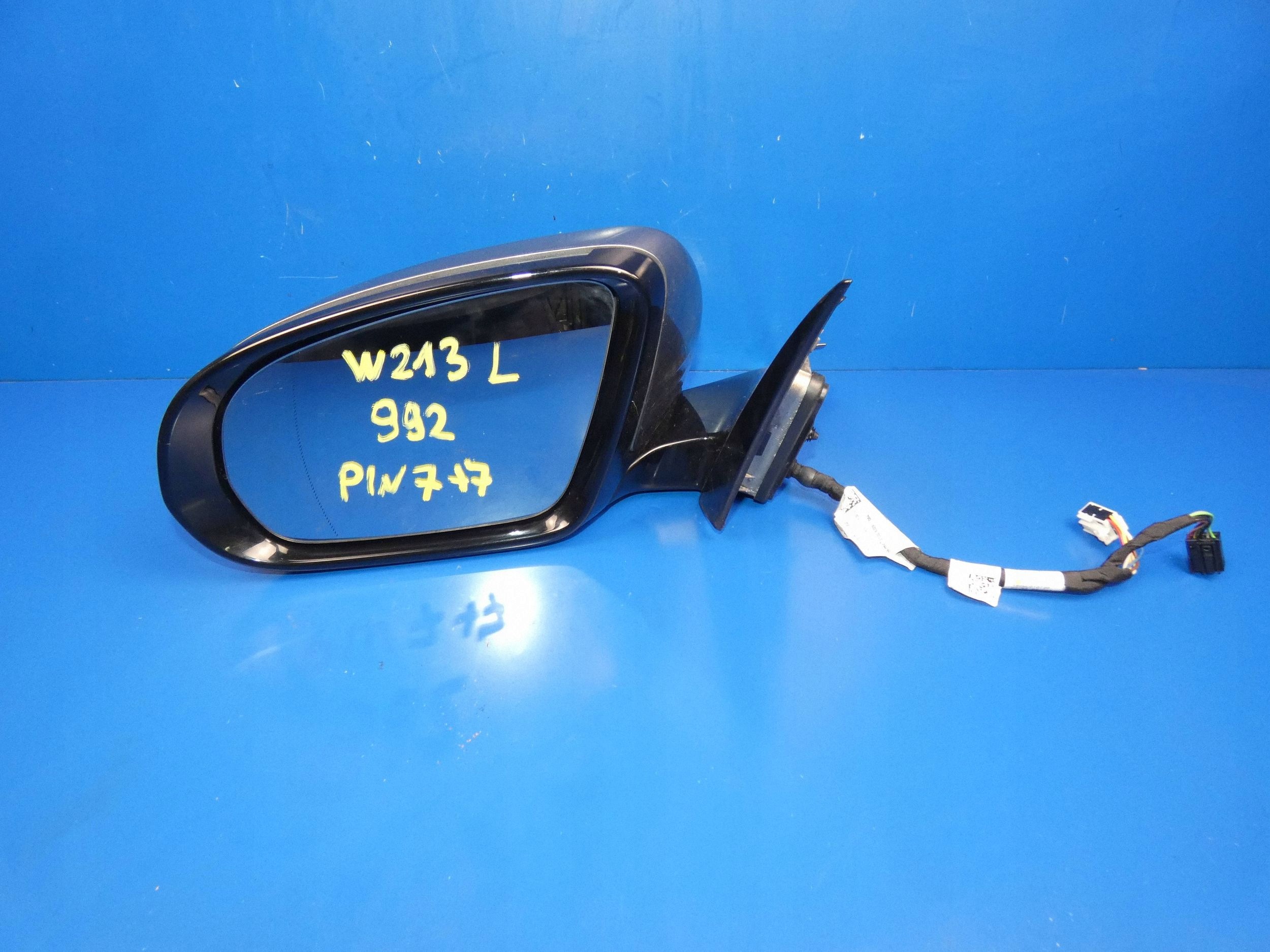 MERCEDES E class W213 mirror exterior left 7+7 PIN 992