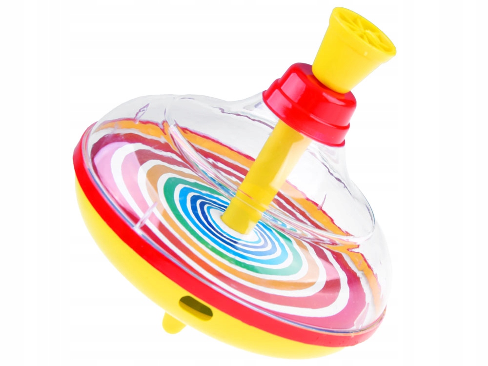 Tradycyjny kolorowy bączek wirująca zabawka ZA4728 Materiał plastik
