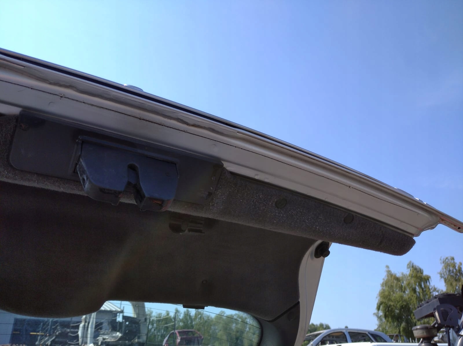 OPEL VECTRA C GTS 5D HB LIFTBACK KLAPA BAGAŻNIKA TYŁ TYLNA Z157 Kolor srebrny