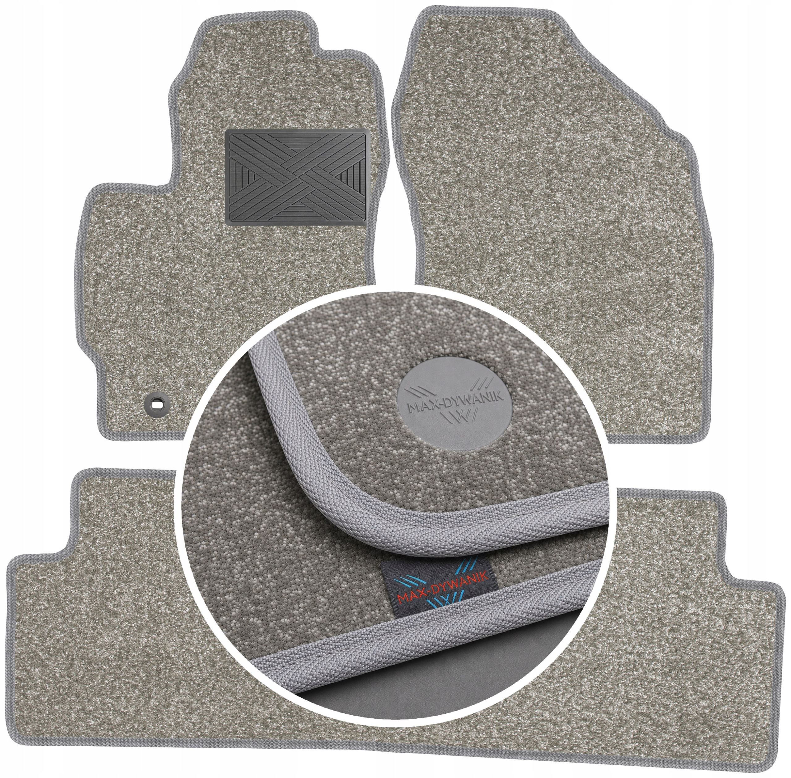 Toyota Auris I 2007-2012 Koberce do auta Perl-Line 12 mm