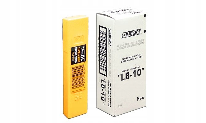 Ostrza OLFA LB-10 18mm segmentowe 10 szt. Marka Olfa