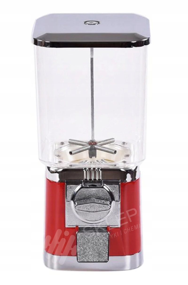 Automat sprzedający piłki kapsuły kulki gumy automat vendingowy 1 lub 2 zł