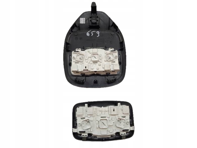 FANALE CIELO INTERNO KOMPLET nero Citroen DS4 e (2010- )