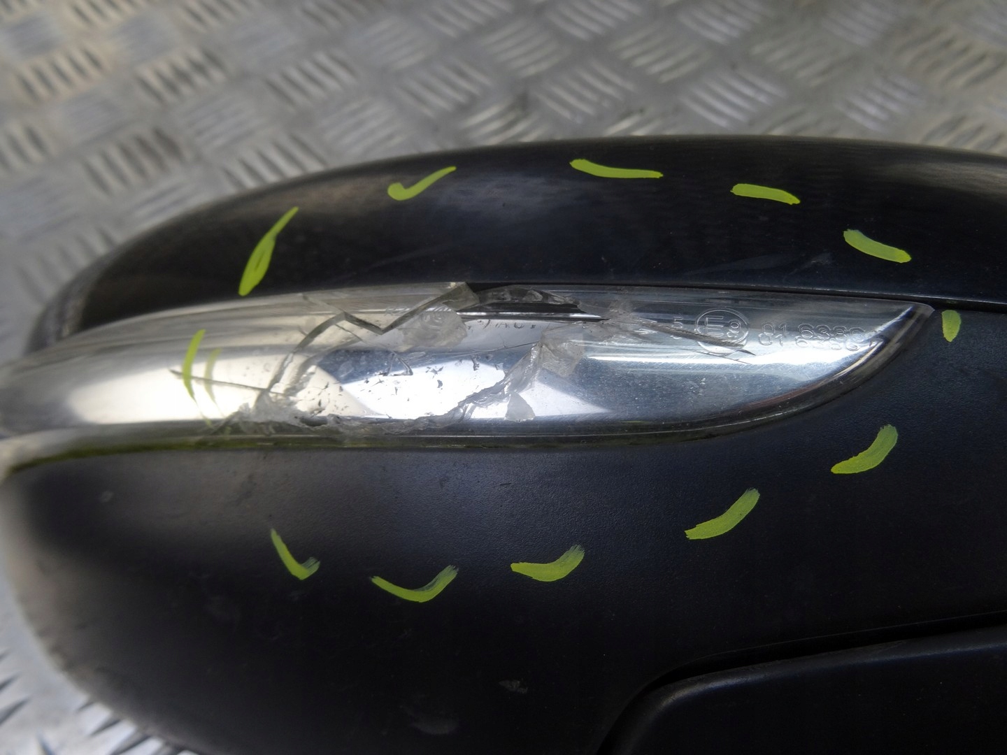 PEUGEOT 2008 mirror right KTVD 9 vertical