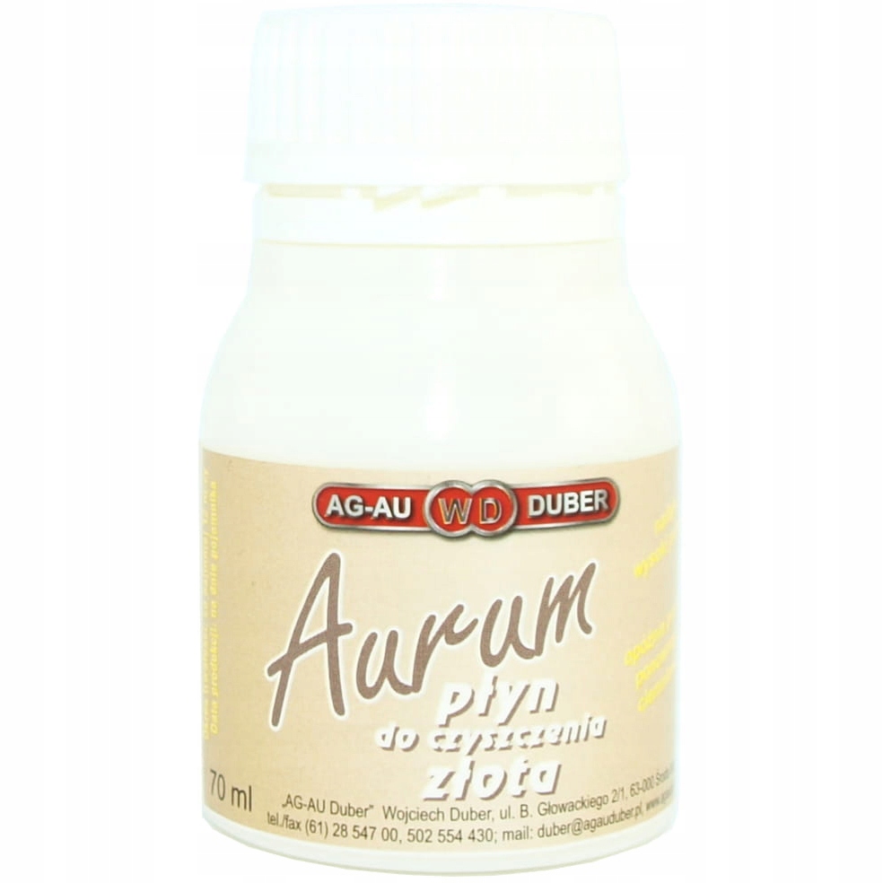 

Płyn do czyszczenia złota Aurum 70ml