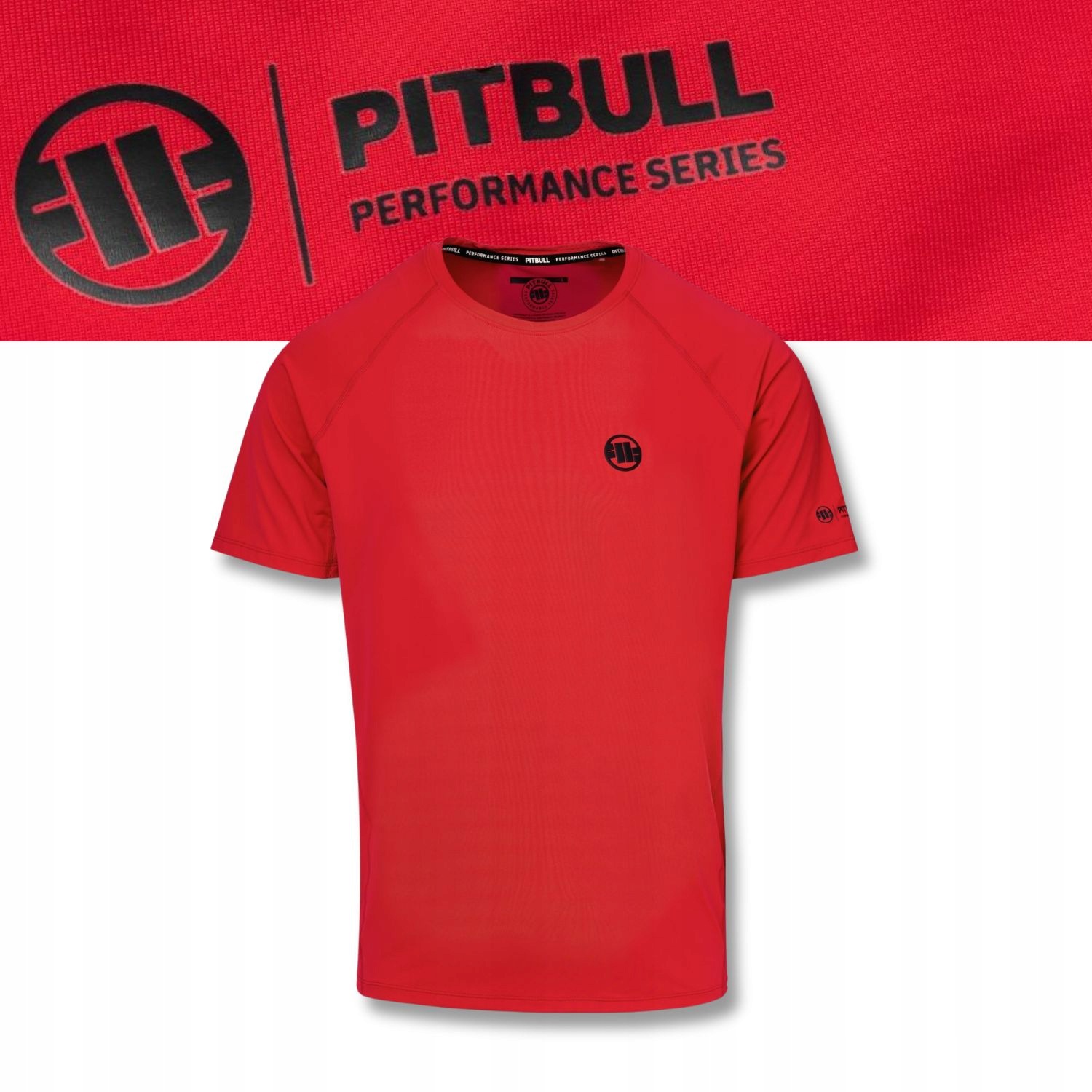 Męska Koszulka treningowa Pitbull oddychająca szybkoschnąca Mesh Runway