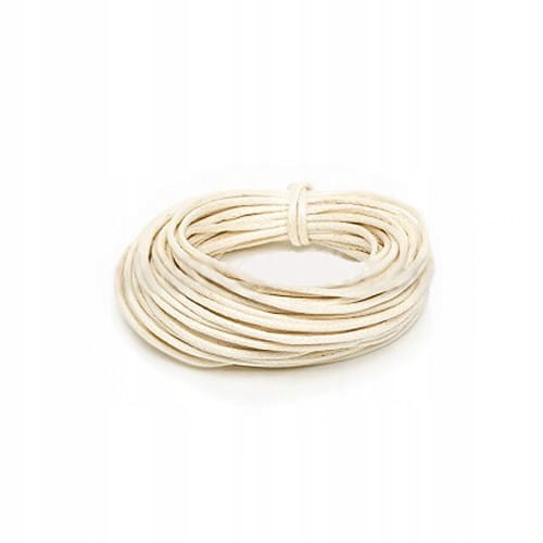 Griffin Waxed Cotton Cord Bawełniany sznurek woskowany 0,8mm 5m Cream