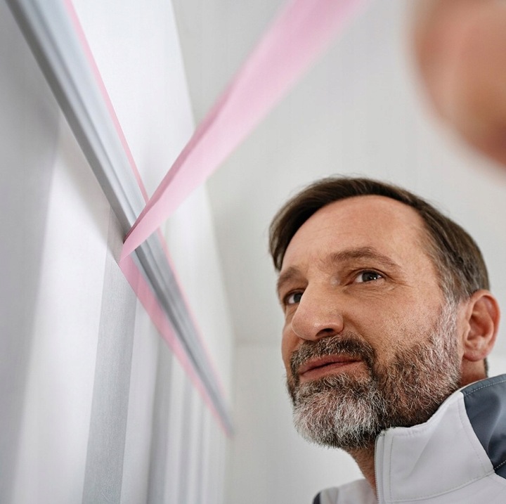 Taśma malarska maskująca precyzyjna 50m Tesa 4333 Długość 50 m