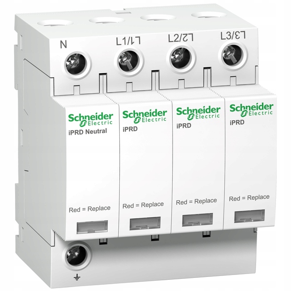 Schneider Elektrický omezovač přepětí Acti9 iPRD65r 3P+N A9L65601
