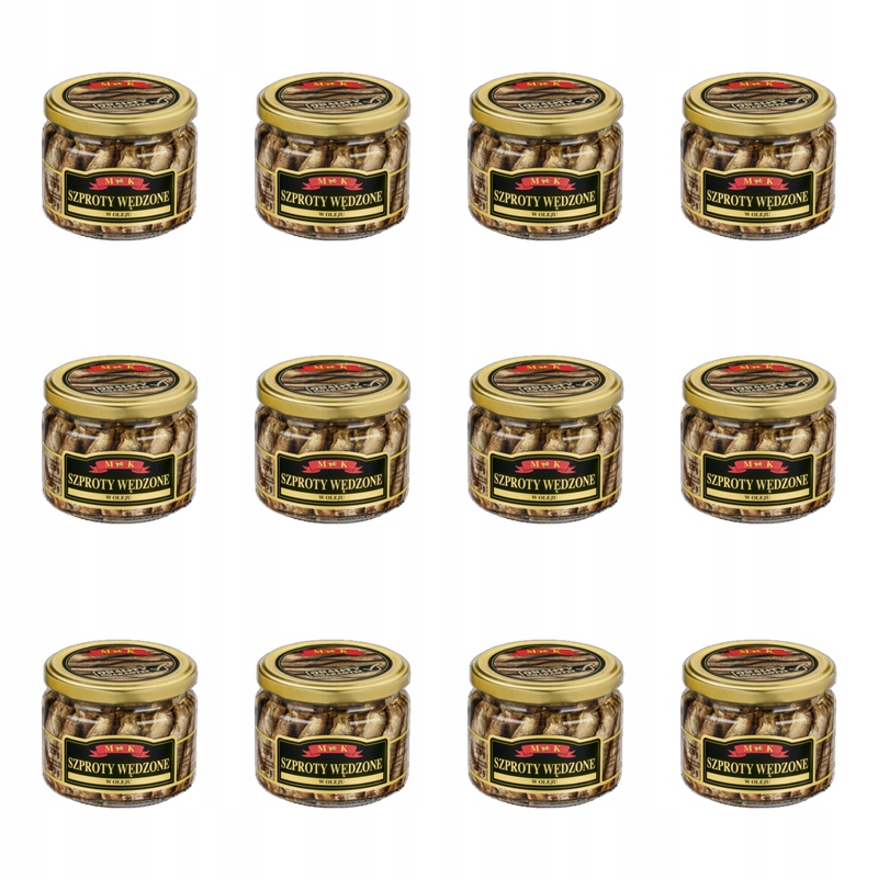 Mk Uzené šproty v oleji 250 g X12