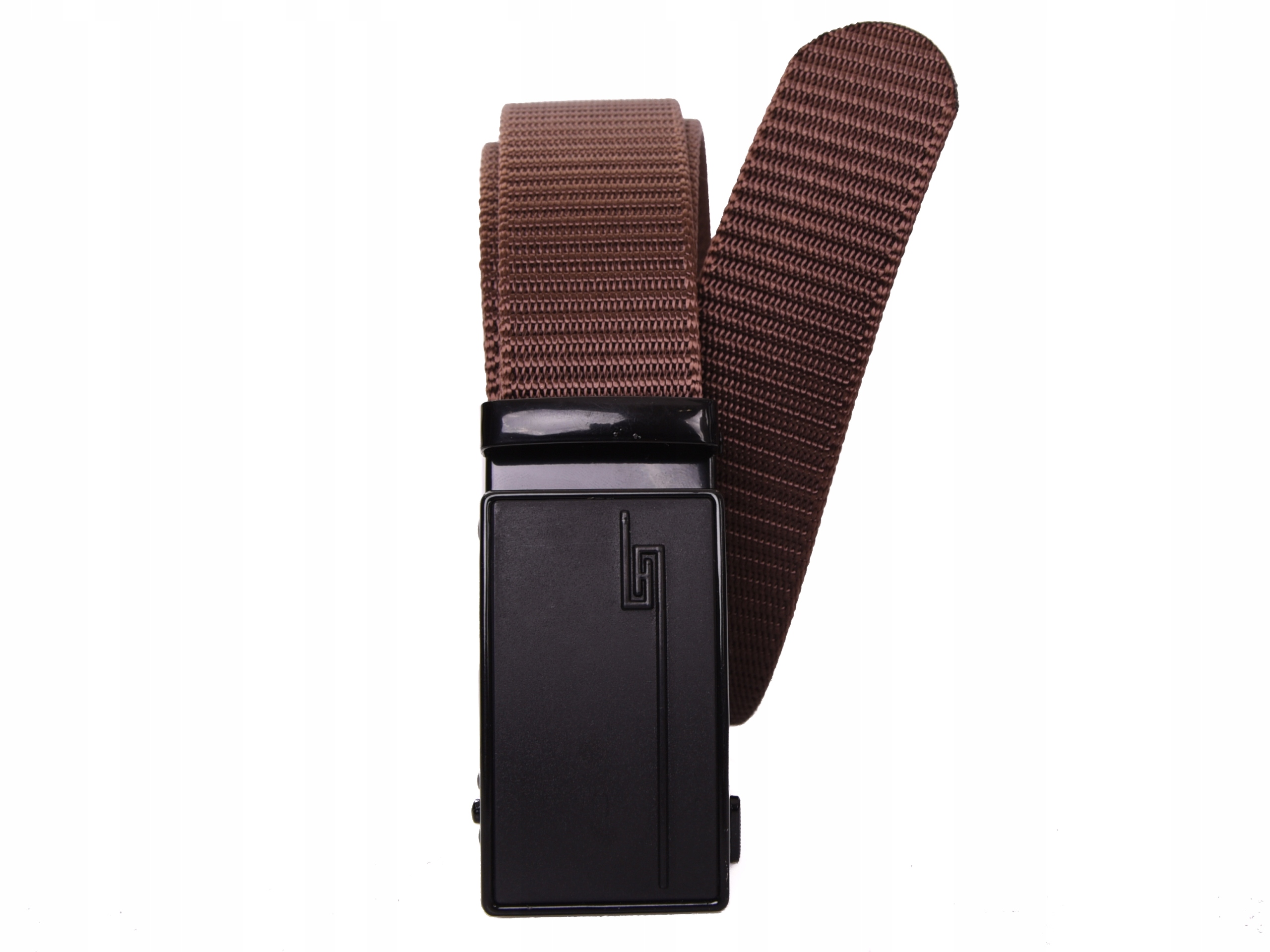 

Męski Parciany pasek 3,5cm Brązowy |85obw