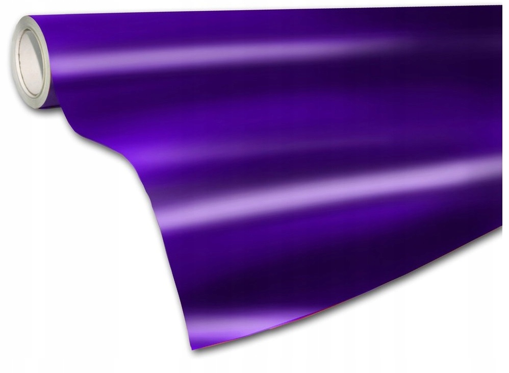 FOLIA OKLEINA FIOLETOWA PERŁA CHROM MAT SATYNA Kolor fioletowy
