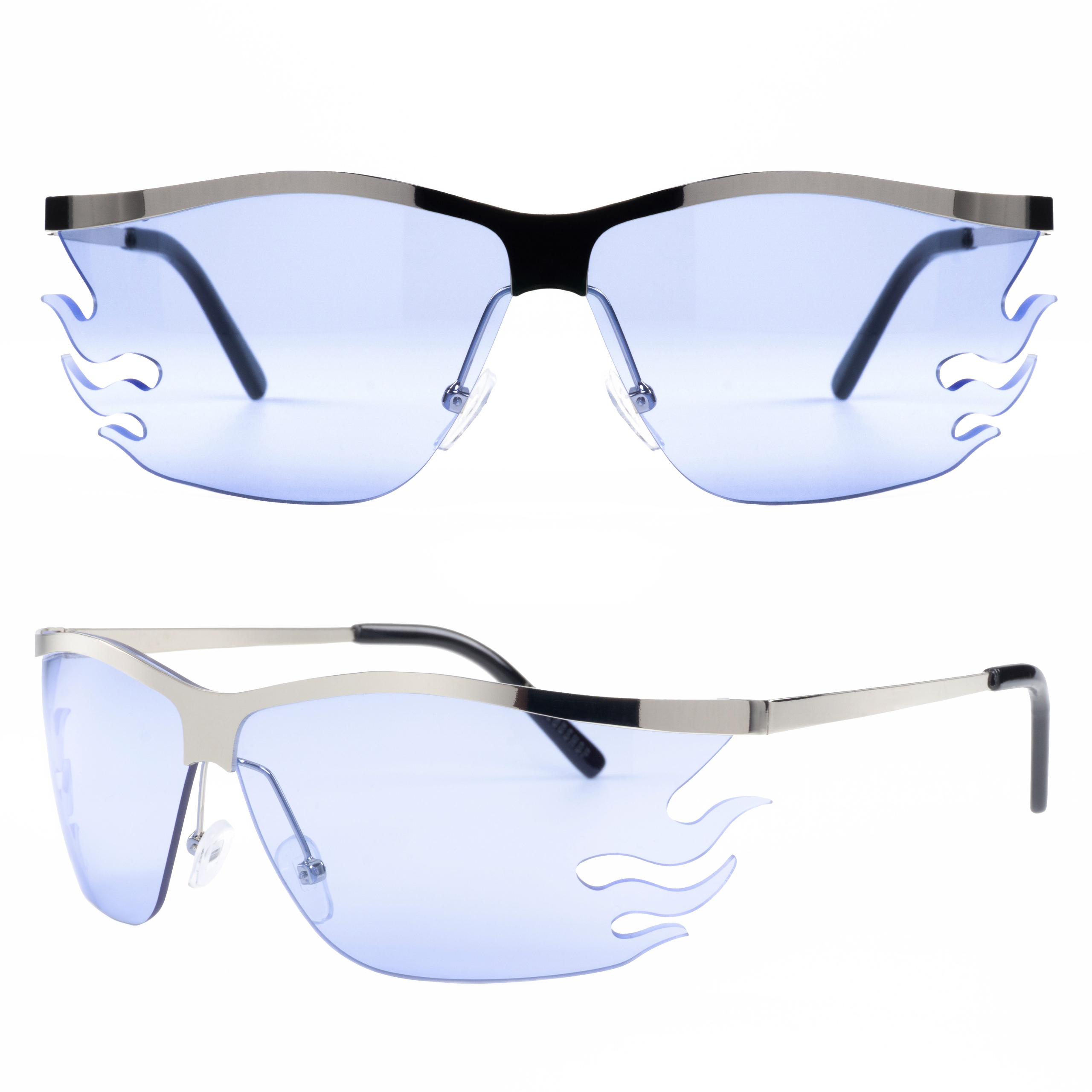 

Okulary Ogień Płomień Ognie Duże Retro Vintage