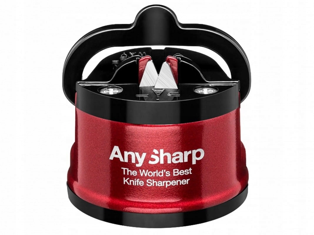 Ostrzałka Any Sharp Pro czerwona osełka przyssawka