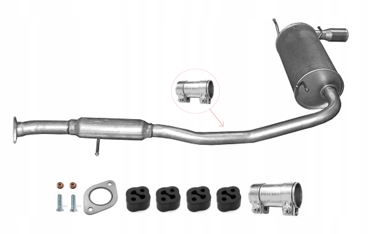 Mazda MX5 1.6 1.8 (1994-1998) Tlumič Oe BPE640100B