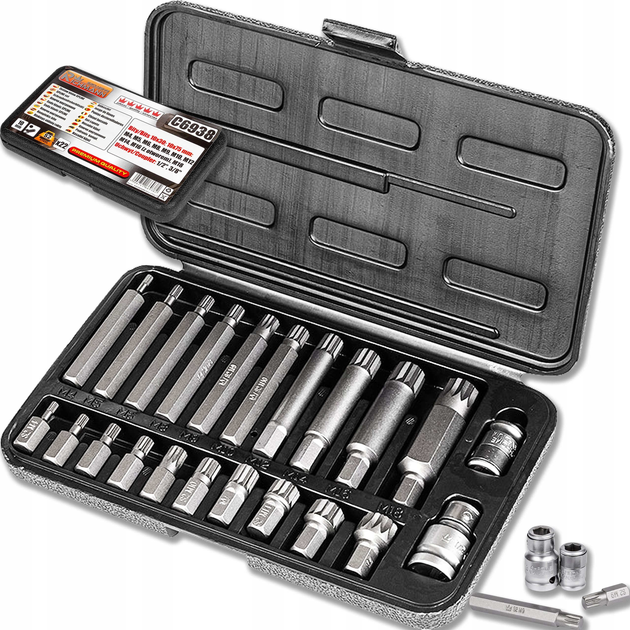 

Richmann Zestaw Kluczy Wewn. Spline M4-M18 C6938
