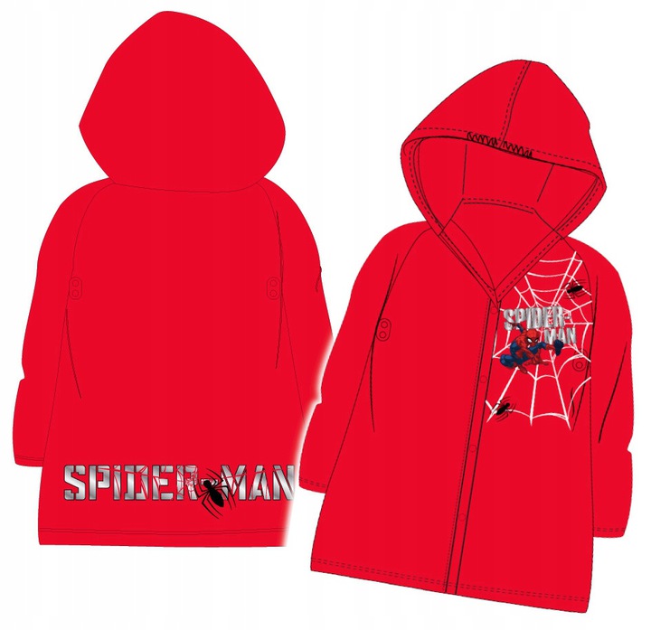 

Płaszcz Przeciwdeszczowy Spider-man 116/122
