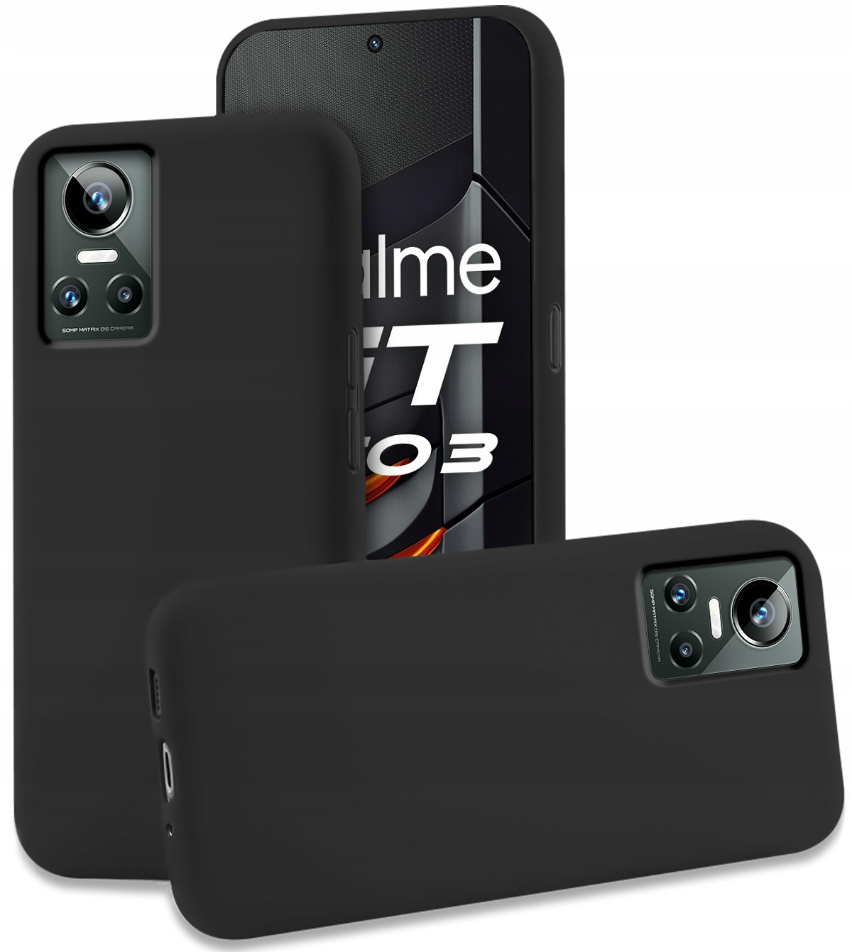 

Etui Case Matt Szkło 9H do Realme Gt Neo 3