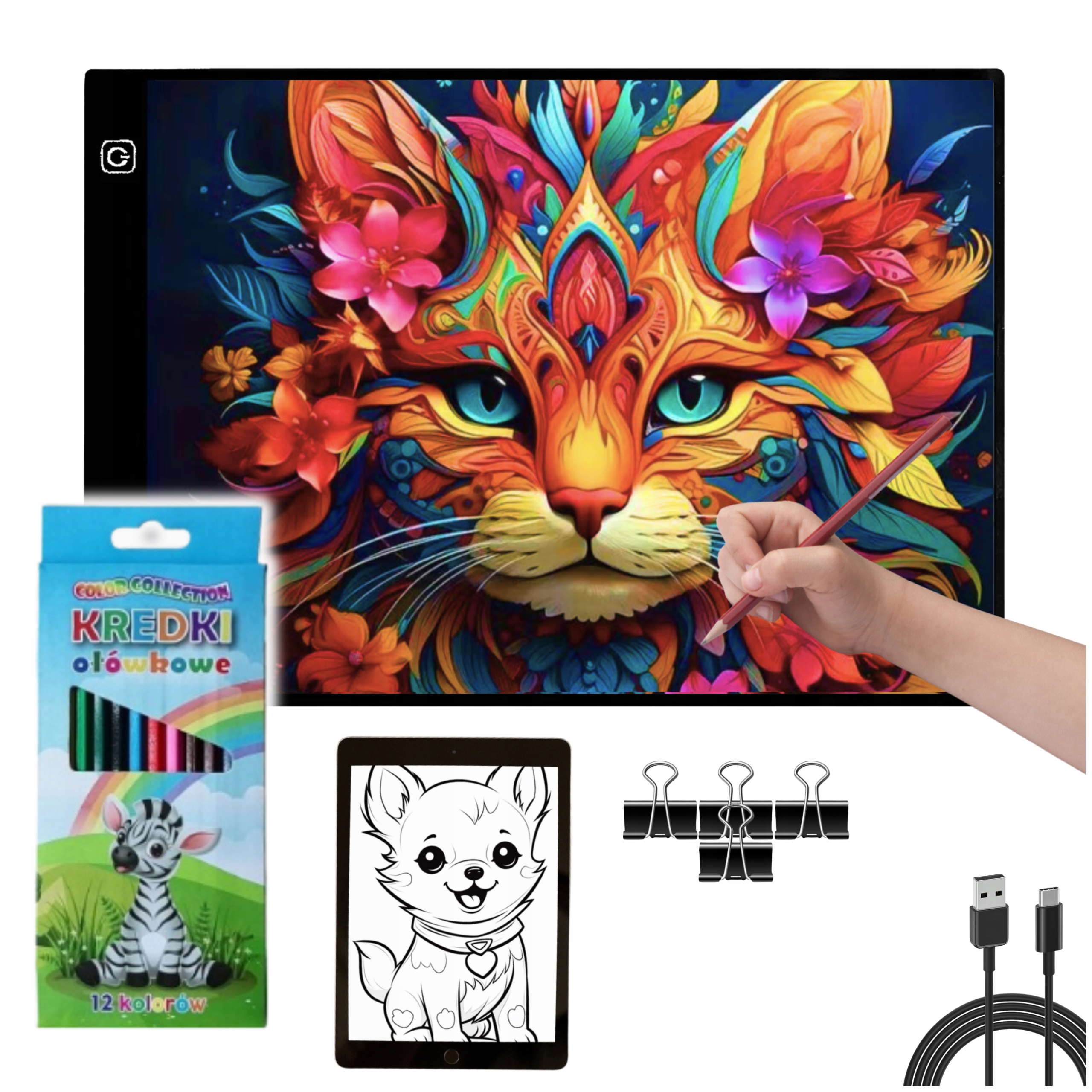 Tablet graficzny TIVARO Sketch Pro A4 - 14w1 Edition