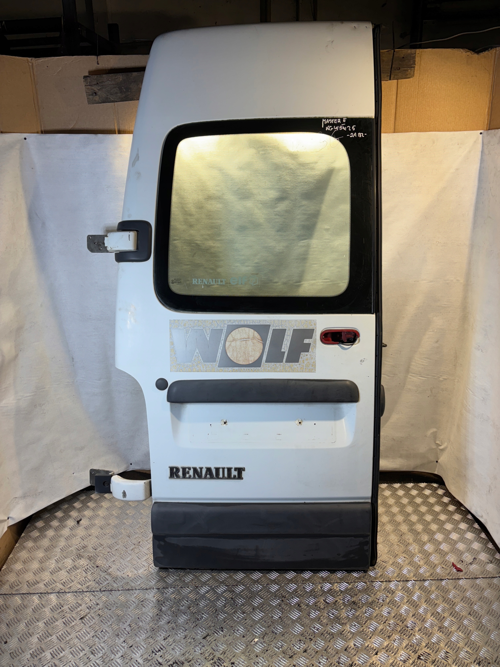 Tür links heck Renault Master II 2 przedlift k: 0389