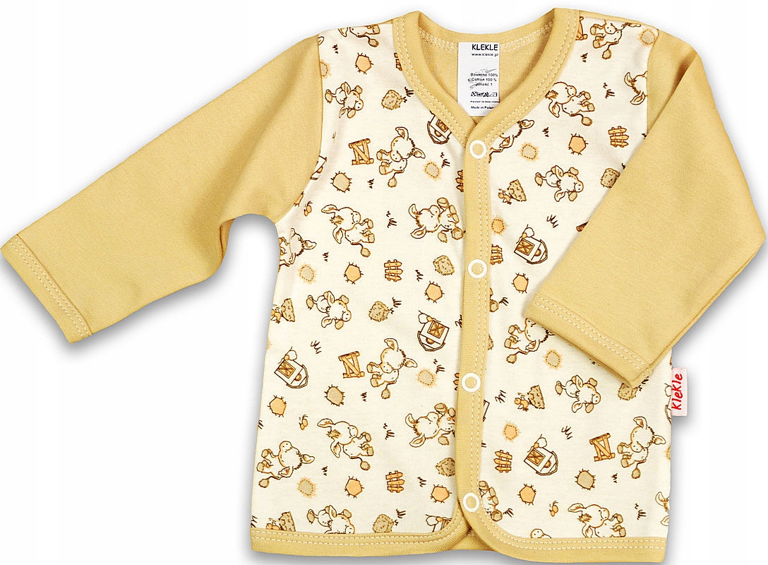 KAFTANIK koszulka ROZPINANY OSIOŁKI 86 KLEKLE