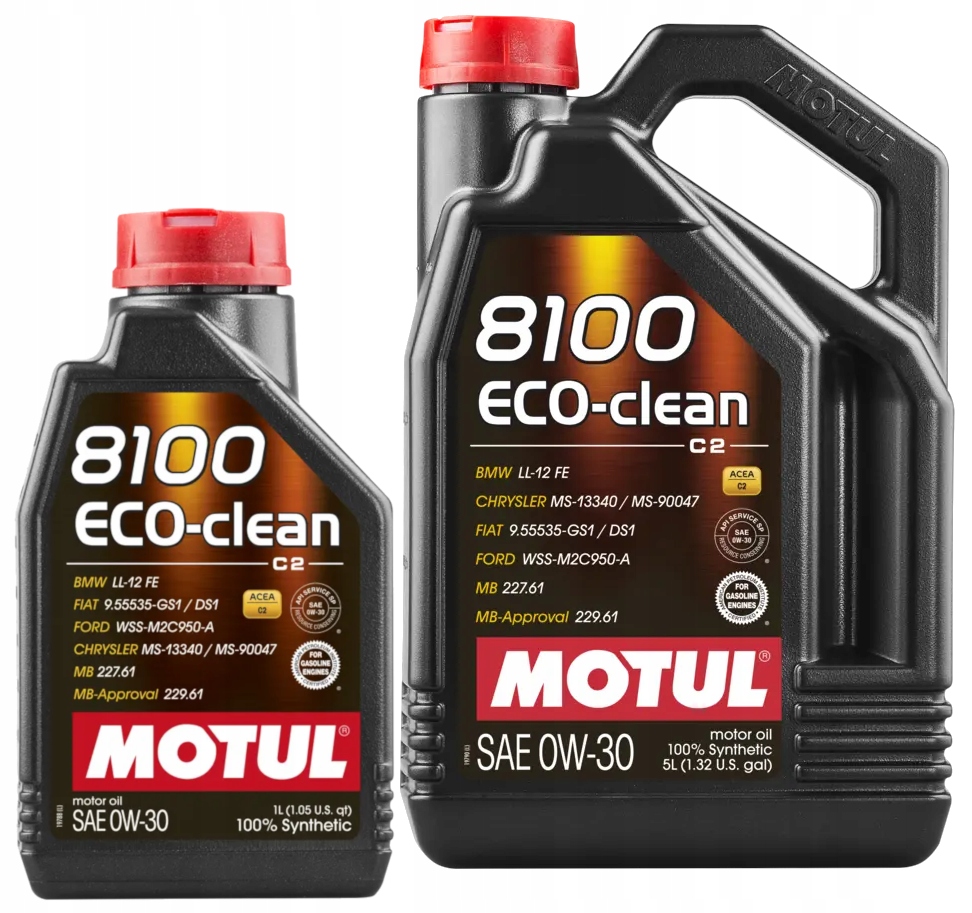 OLEJ MOTUL 8100 ECO-CLEAN 0W-30 ACEA C2 6L