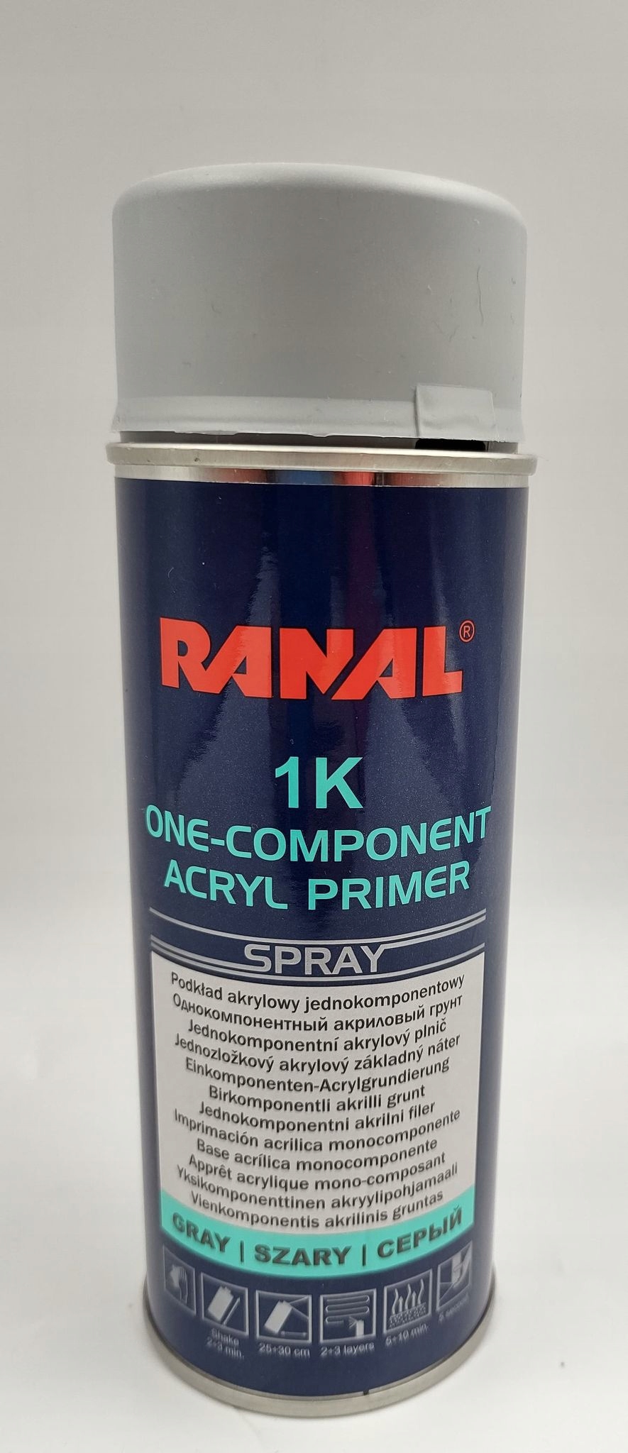 

Ranal Podkład akrylowy 1K spray 400ml szary