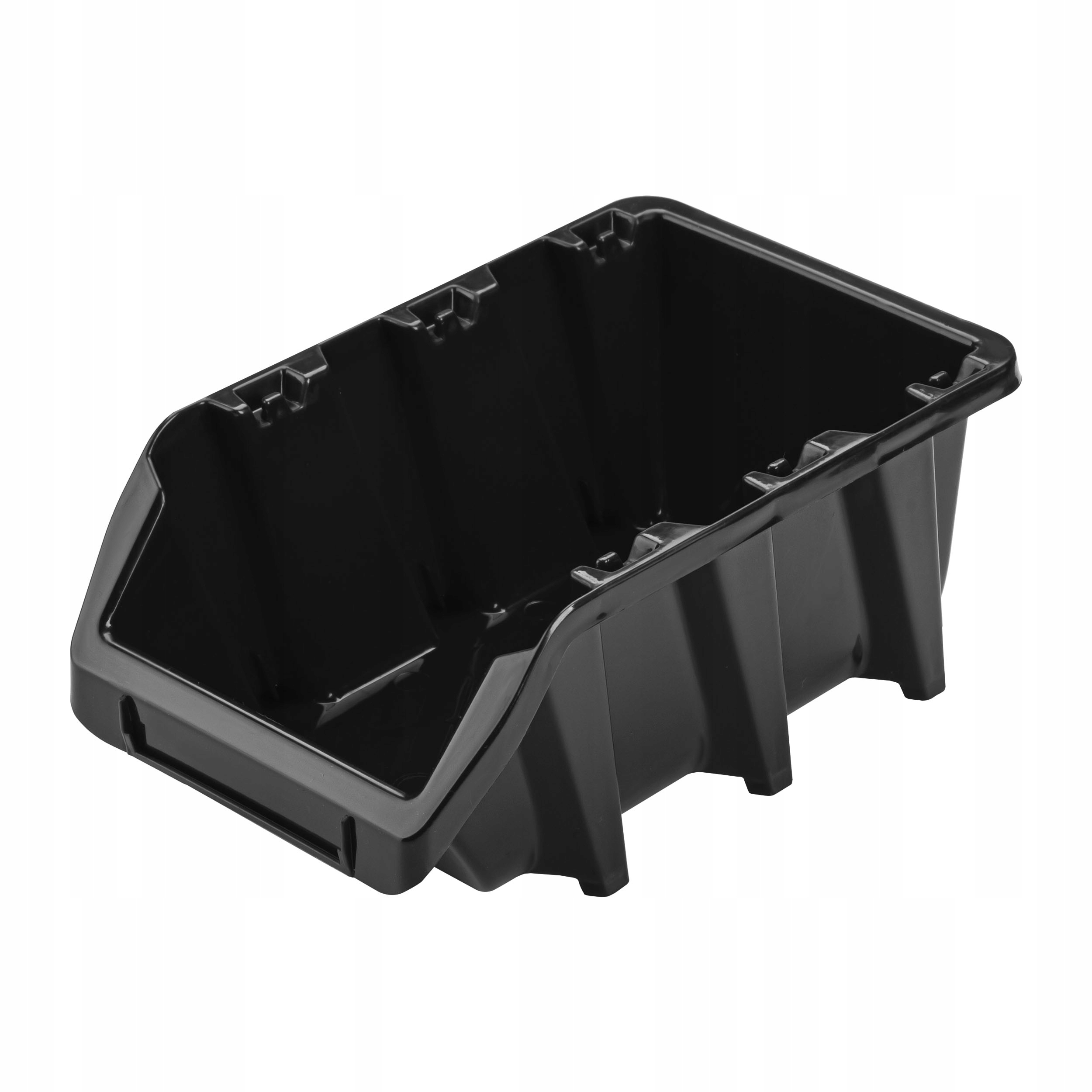 100x Skladovací kontejner box KBIL16 98x160x70 černý