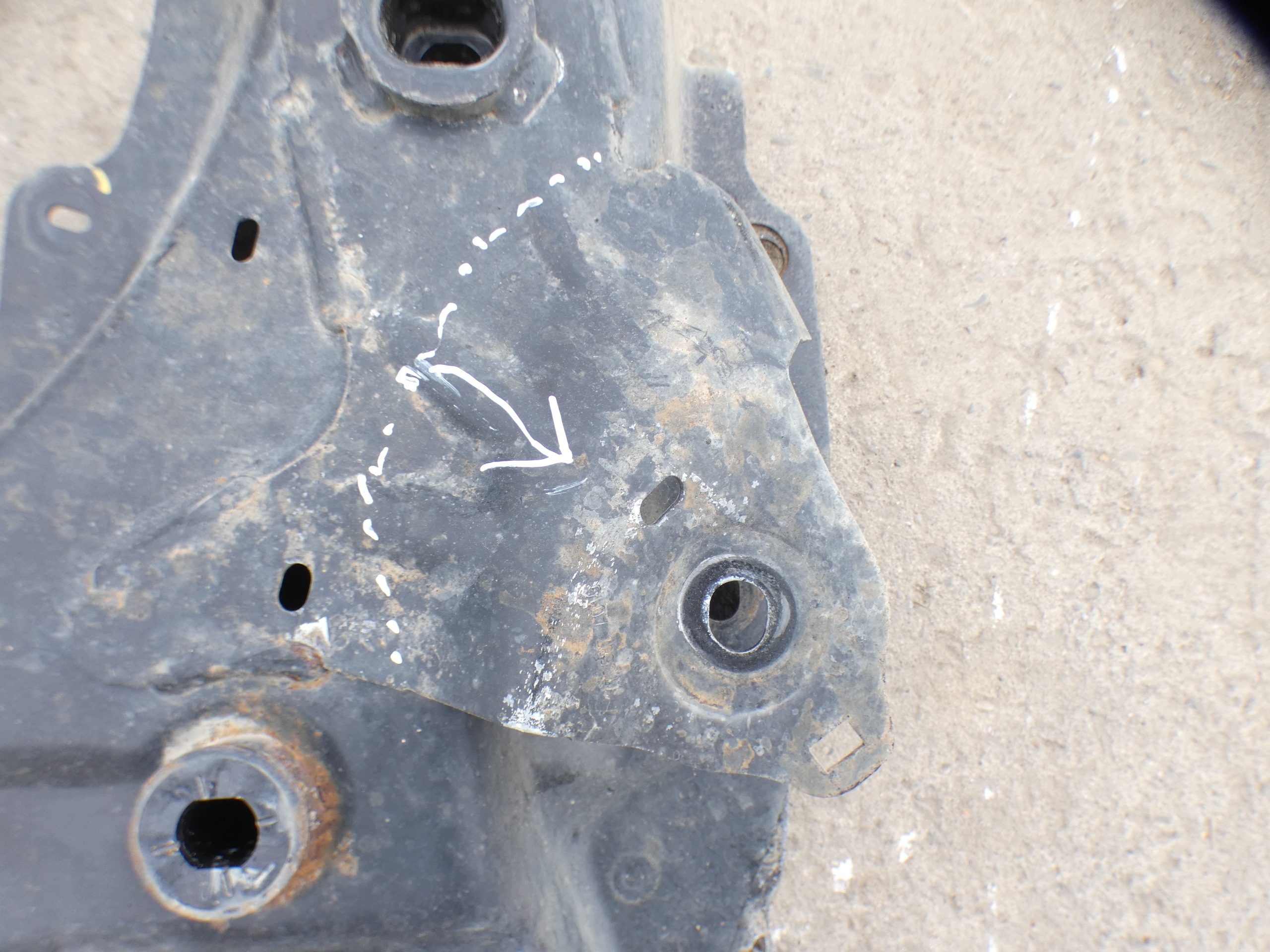 CITROEN C5 AIRCROSS 1.5 D subframe axle beam front