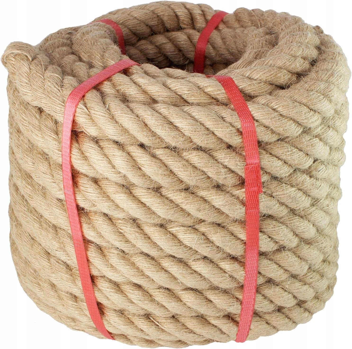 Jutové lano 40 mm x 30 m. Odolné, silné, ekologické!