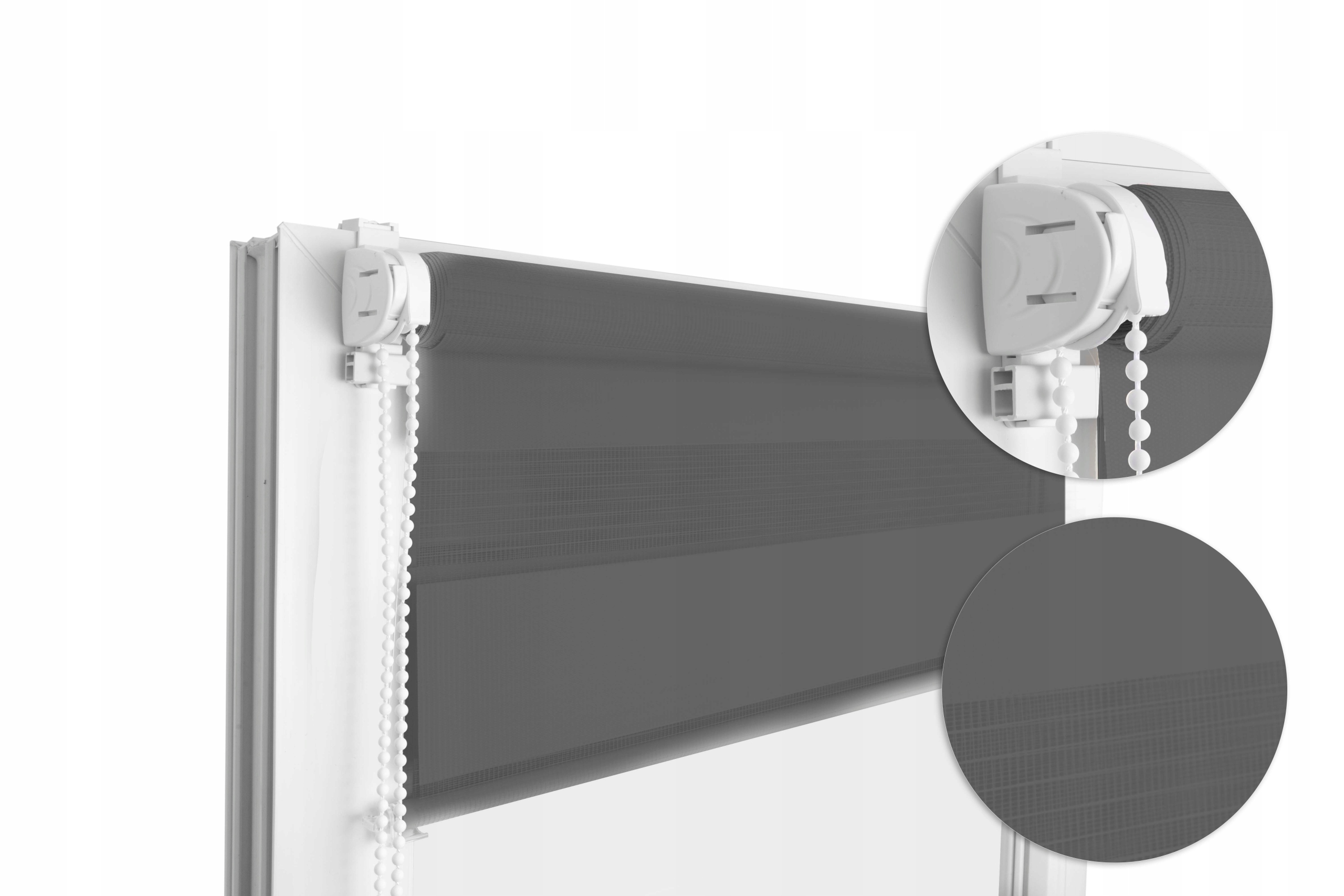 

Roleta okienna Dzień Noc z napinaczem 95 x150 cm