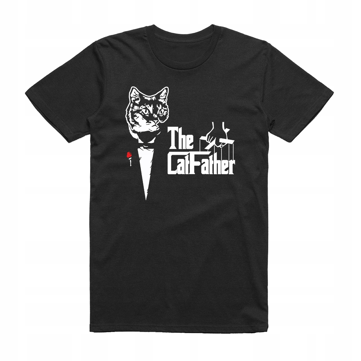 

XXL - Koszulka T-shirt The Cat Father Kot Z Kotem