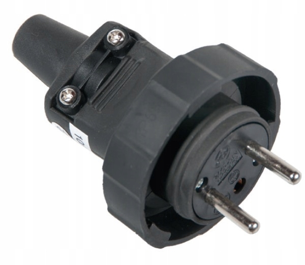 

Wtyczka gumowa przenośna IP65 D.3148 250V