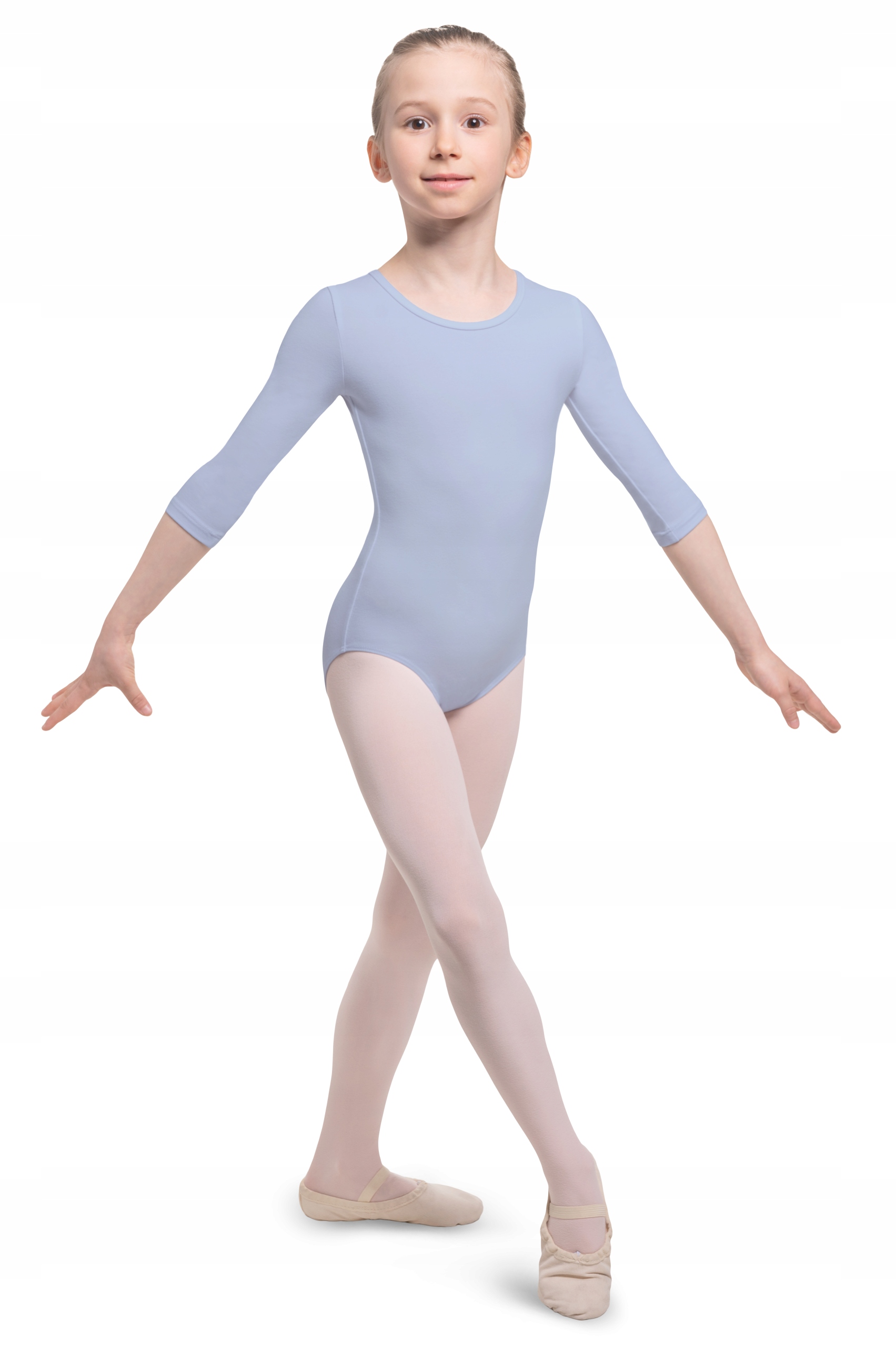 BODY GIMNASTYCZNE STRÓJ DO TAŃCA BALETU 122/128 Kod producenta BOD FLORINA-BŁ-122/128