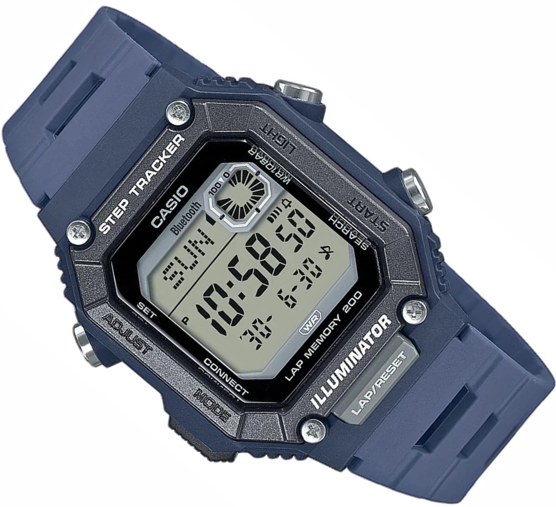Sportovní Hodinky Casio WS-B1000-2AVEF Bluetooth Měřič Kroků Vodotěsné 100M Krabička