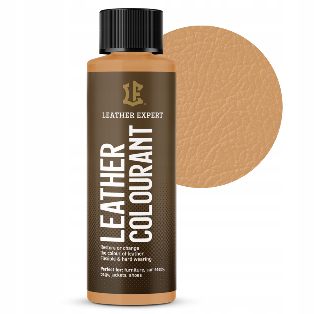 Farba do skóry naturalnej i do ekoskóry Light brown Leather Expert 301