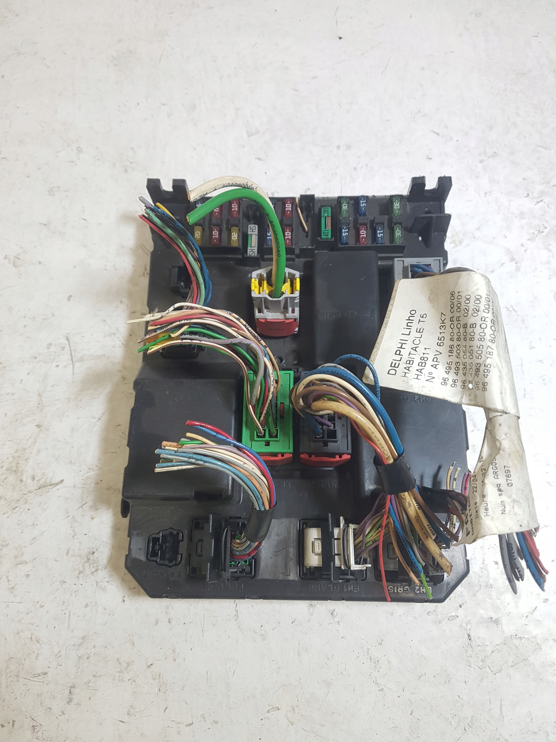 compartment module BSI PEUGEOT 307 9651197580