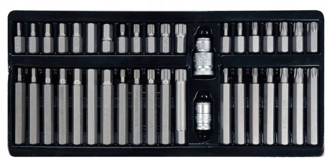 

Zestaw bitów klucze imbus, torx, spline Yato
